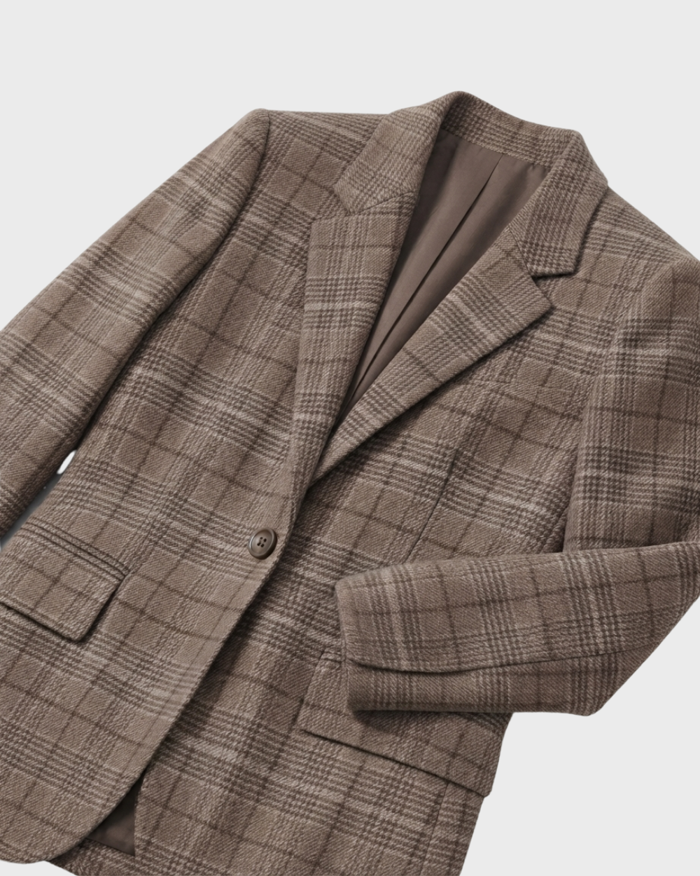Celeste Tailored Check Blazer
