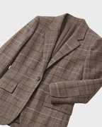 Celeste Tailored Check Blazer