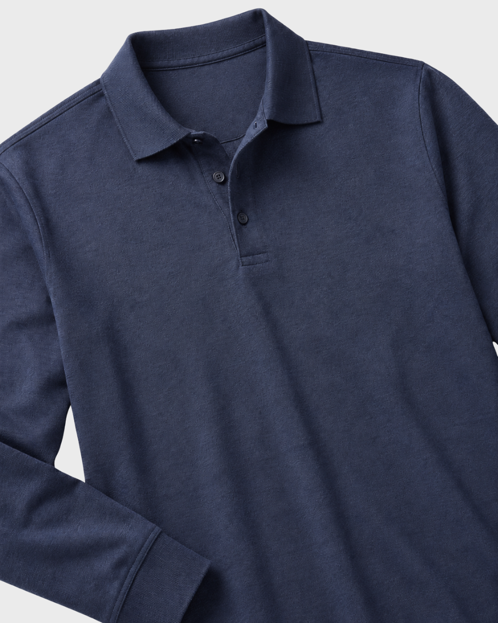 Alaric Long-Sleeve Polo Shirt