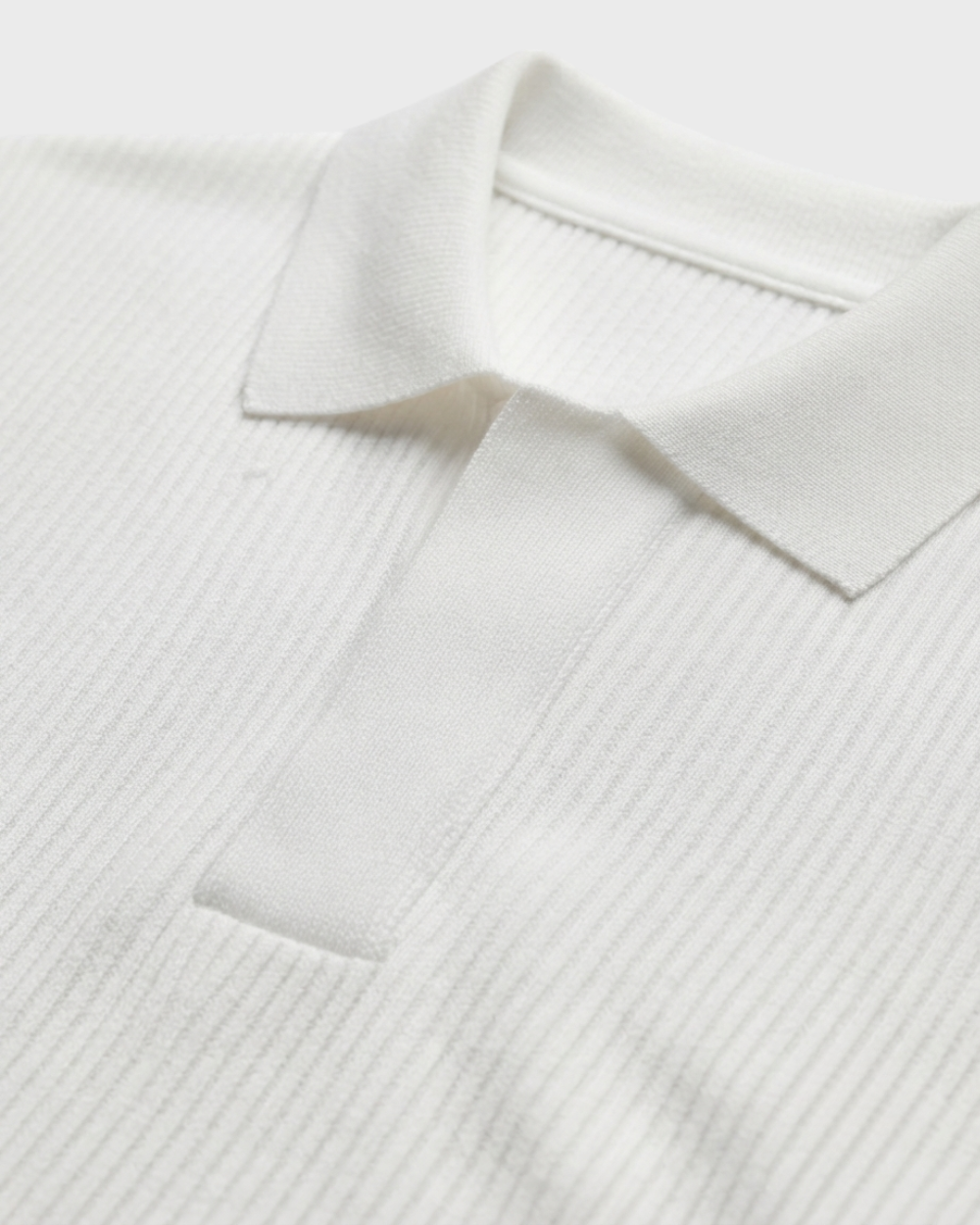 Lucien Classic Ribbed Polo Shirt