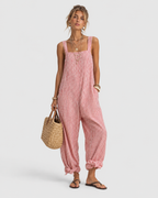 Chloe Striped Casual Summer Sleeveless Jumpsuit