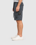 Leo Combat Elastic Waist Cargo Shorts