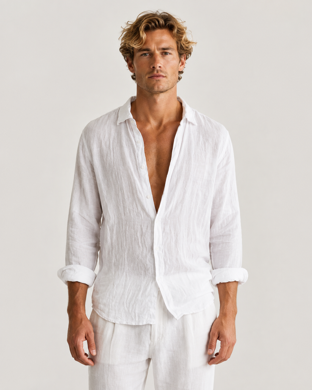 Luca Relaxed Button-Down Shirt