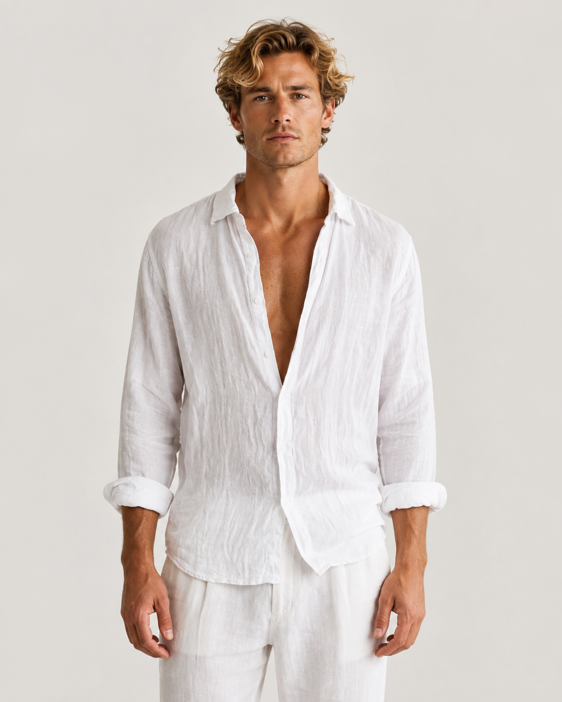 Luca Relaxed Button-Down Shirt