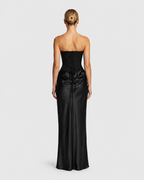 Genevieve Strapless Corset Maxi Dress
