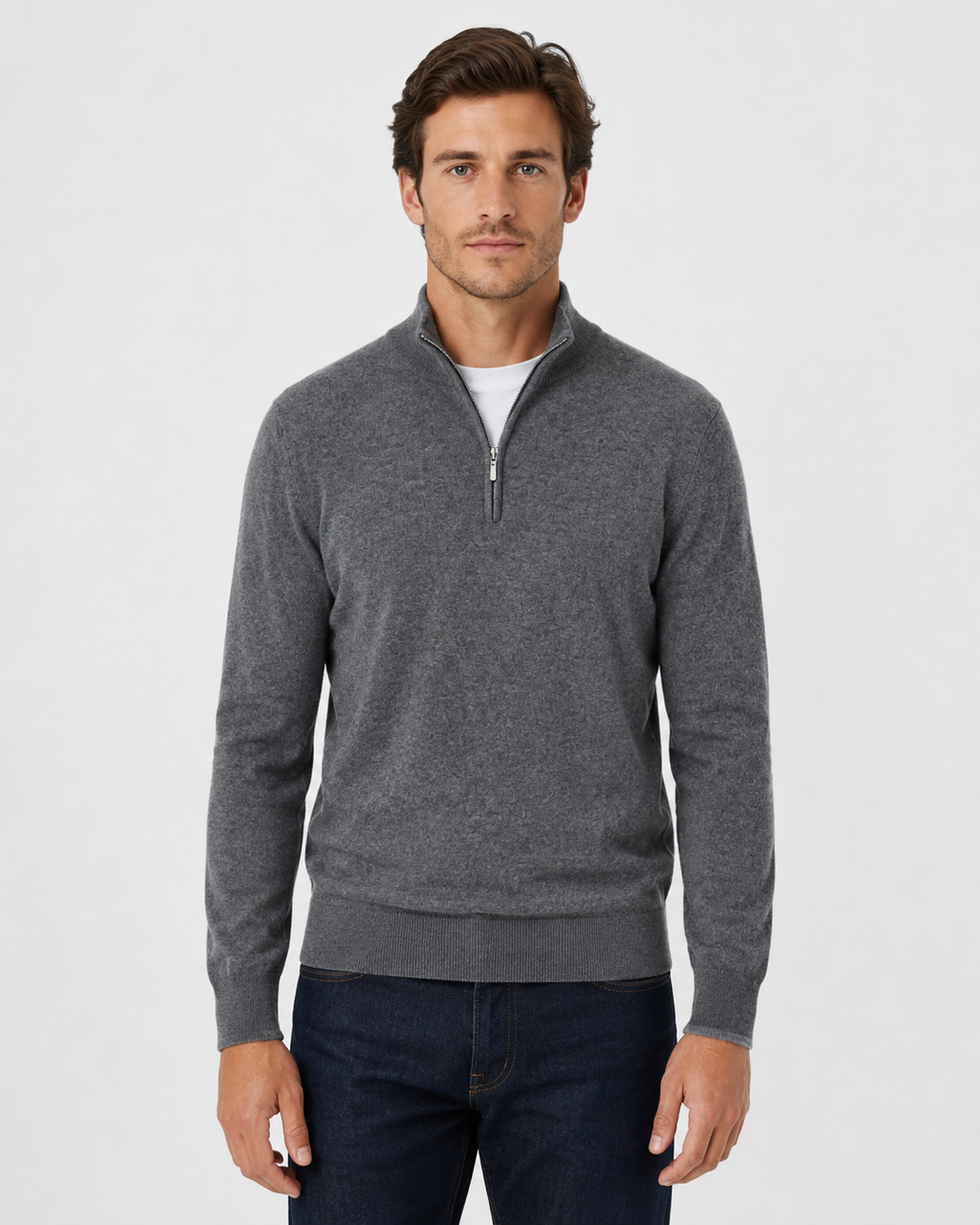 Harrison Quarter-Zip Knit Pullover