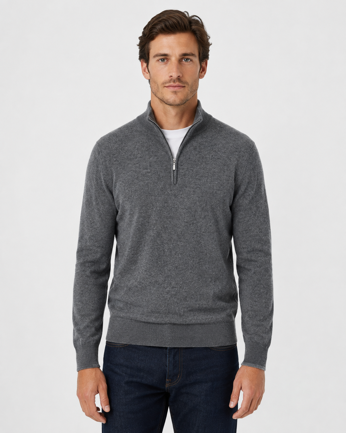 Harrison Quarter-Zip Knit Pullover