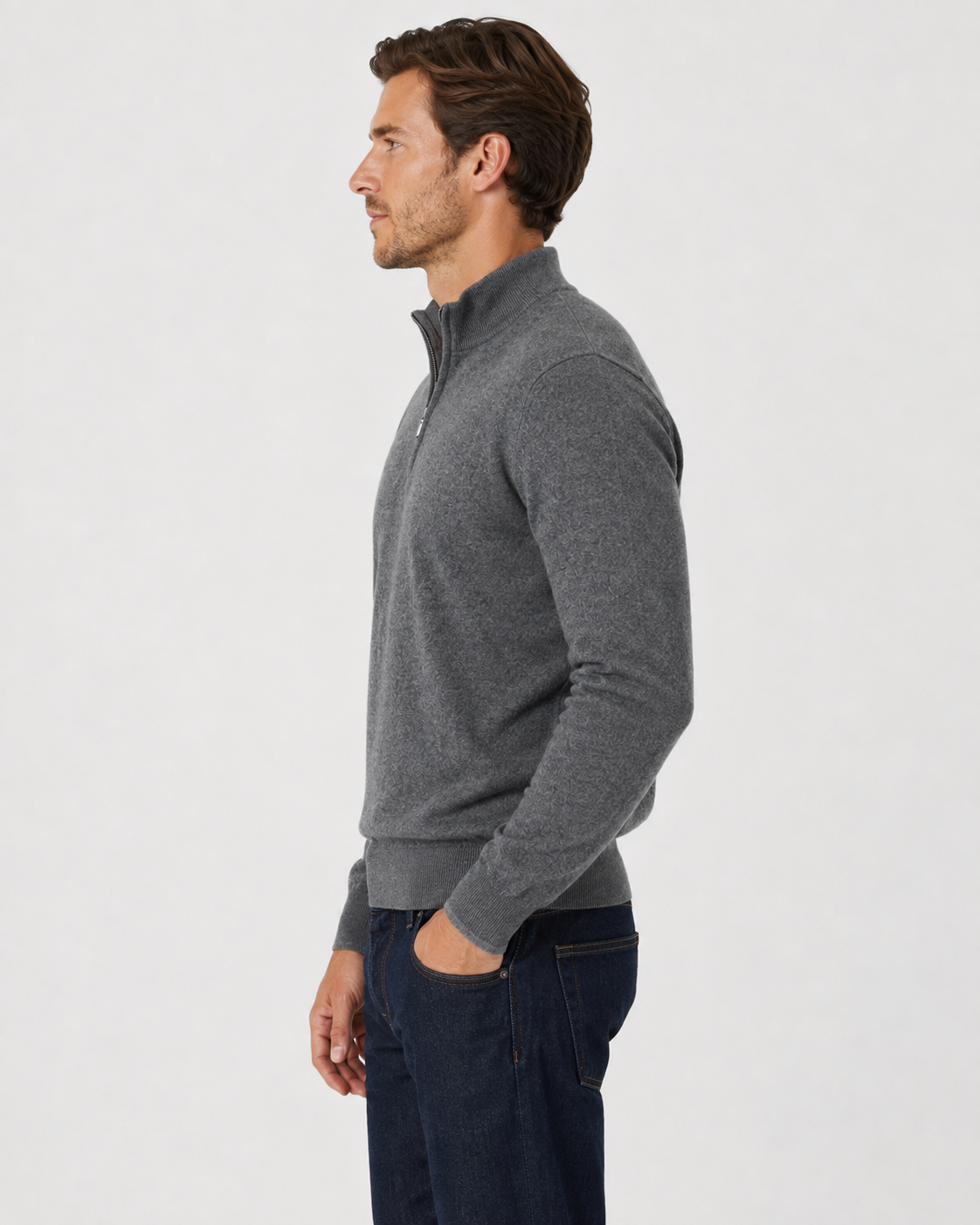 Harrison Quarter-Zip Knit Pullover