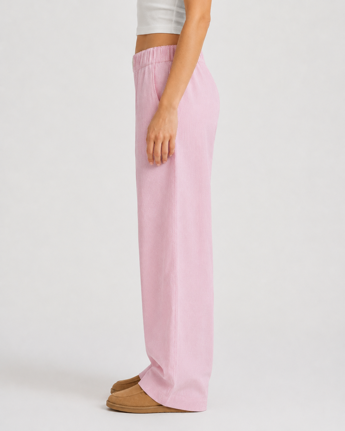 Mila Relaxed Wide-Leg Lounge Trousers