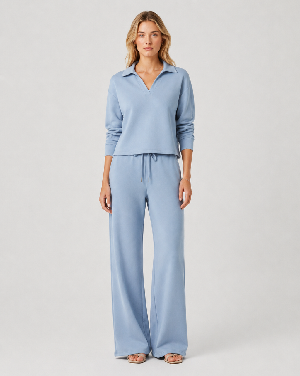 Sophie Relaxed Wide-Leg Two-Piece Set