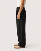 Luca Pleated Wide-Leg Linen Trousers