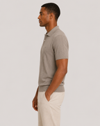 Elliot Textured Knit Polo Shirt