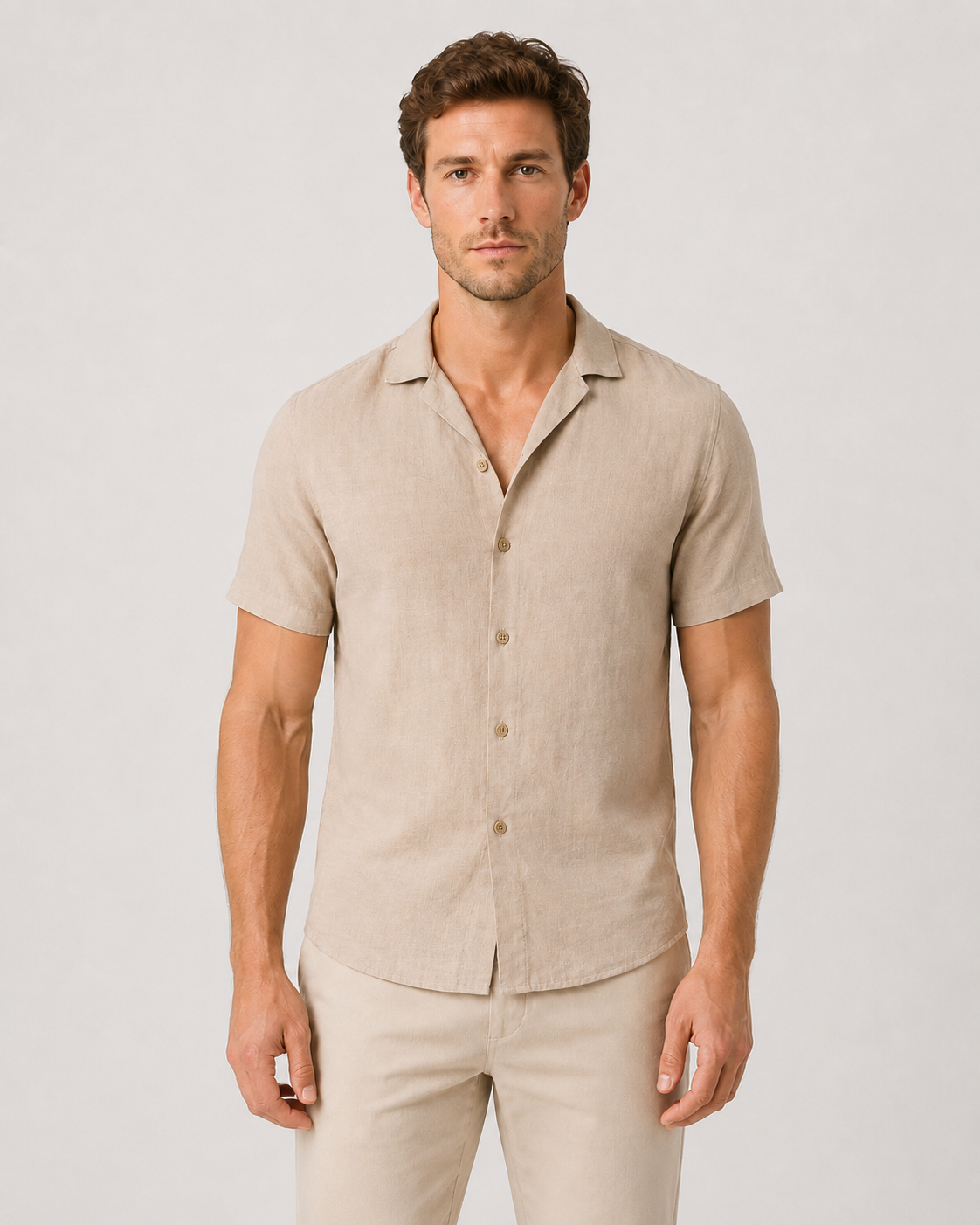 Rafael Short-Sleeve Button-Down Shirt