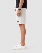 Ethan Textured Drawstring Casual Shorts