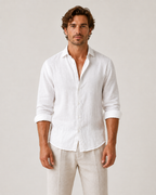 Sebastian Relaxed Linen-Blend Button Shirt