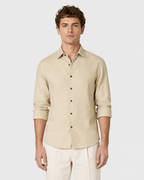 Rhys Relaxed Long-Sleeve Linen Button Shirt