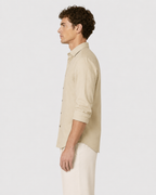 Rhys Relaxed Long-Sleeve Linen Button Shirt