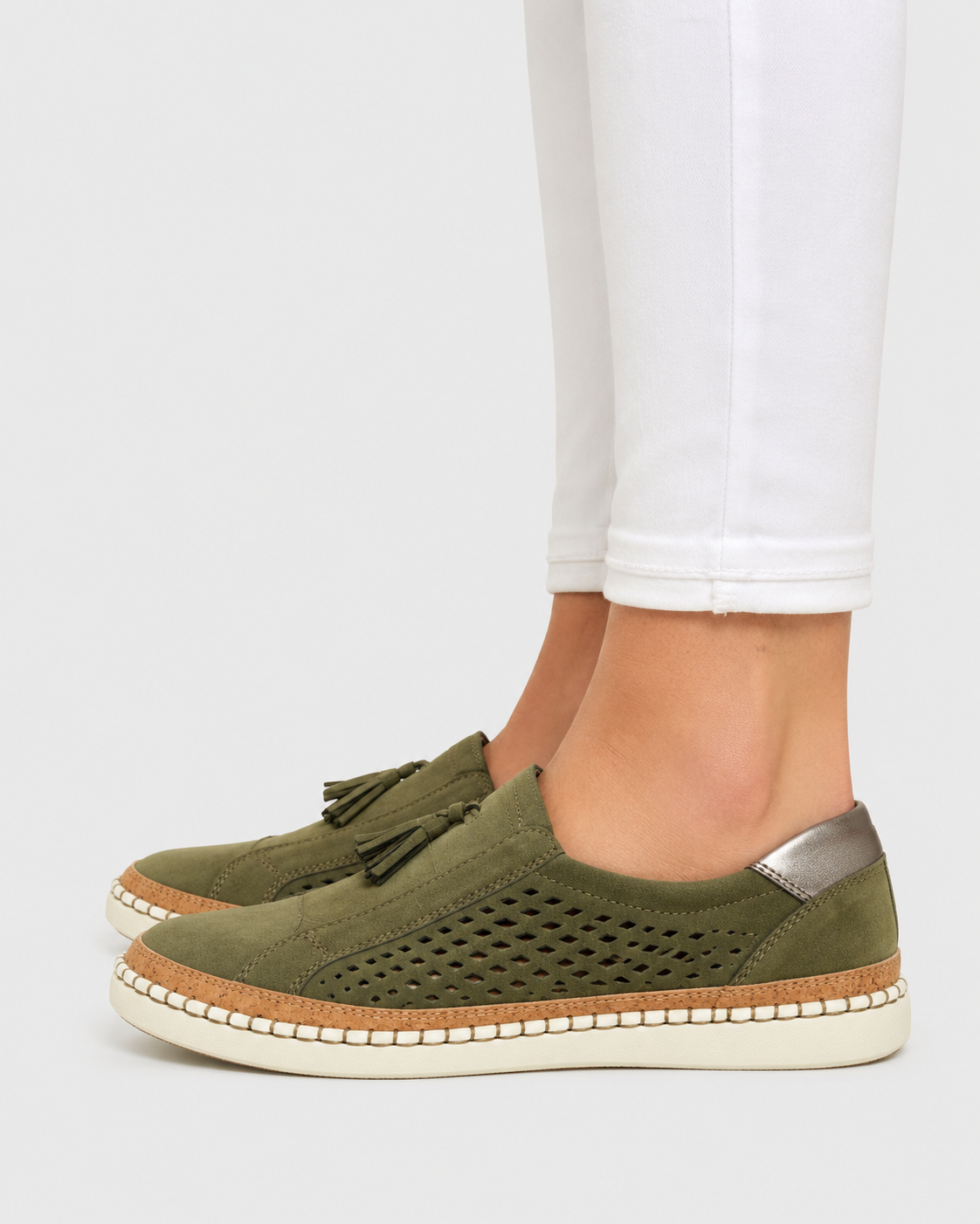 Freya Orthopaedic Perforated Slip-On Shoes