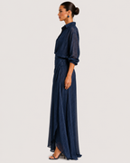 Seraphina Draped Two-Piece Maxi Set