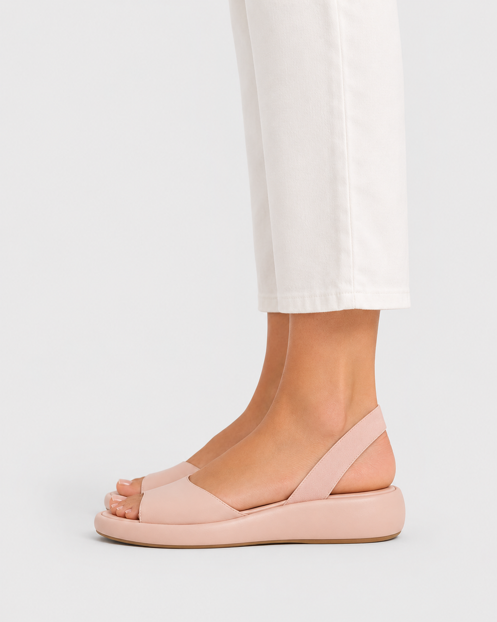 Isla Minimalist Slingback Open-Toe Sandals