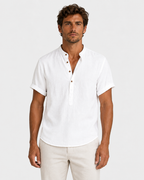 Lucas Men's Summer Casual Linen Relaxed Shirt
