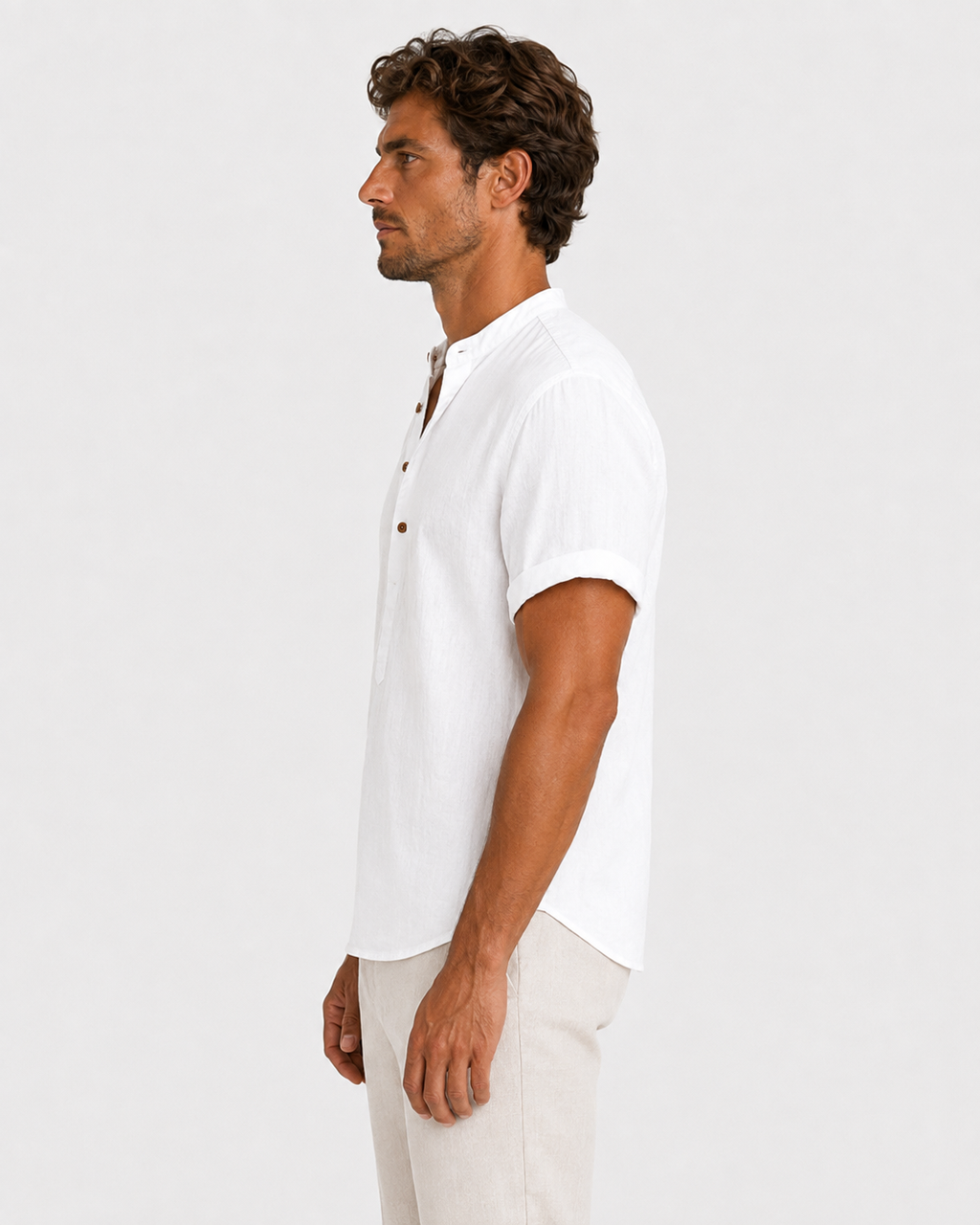 Lucas Men's Summer Casual Linen Relaxed Shirt