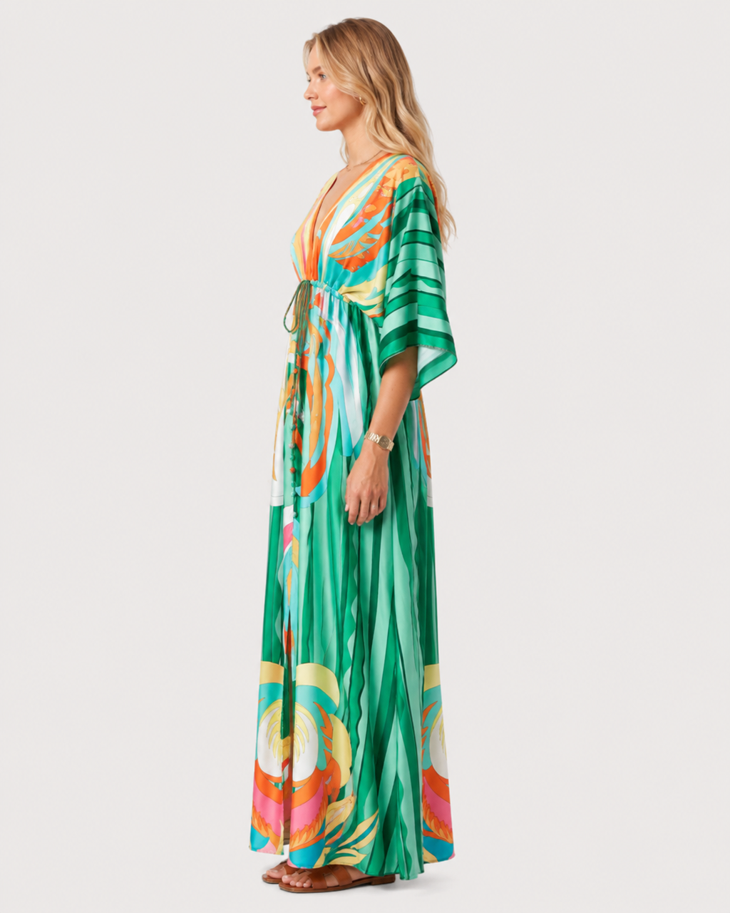 Ariella Bohemian Resort Maxi Dress
