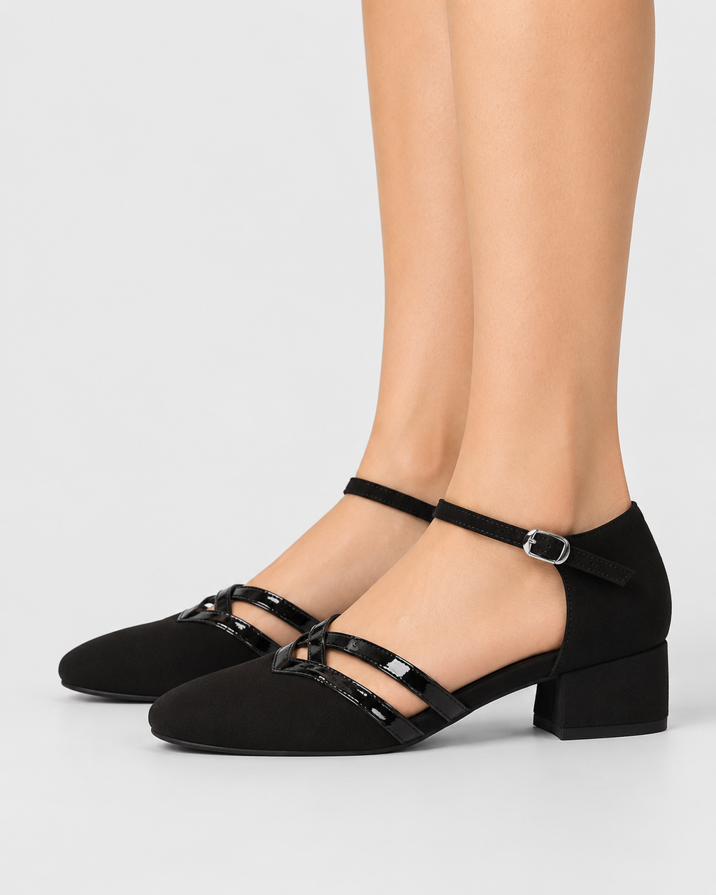 Eliza Classic Low Heel Mary Jane Shoes