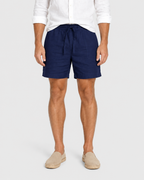 Mason Linen-Look Drawstring Casual Shorts 2-Pack