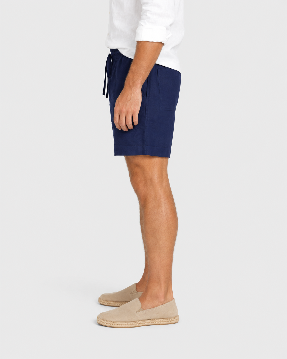 Mason Linen-Look Drawstring Casual Shorts 2-Pack