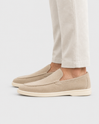 Julian Suede-Look Slip-On Loafers