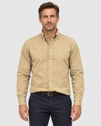 Julian Men's Regular Fit Long-Sleeve Casual Button-Down Shirt