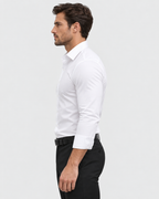 Arthur Men's Tailored Fit Executive Long-Sleeve Dress Shirt