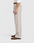 Felix Men's Classic Pleated Smart Casual Trousers
