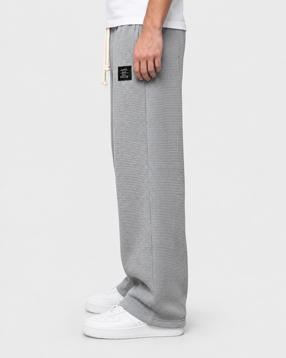Jasper Men's Wide-Leg Drawstring Casual Trousers