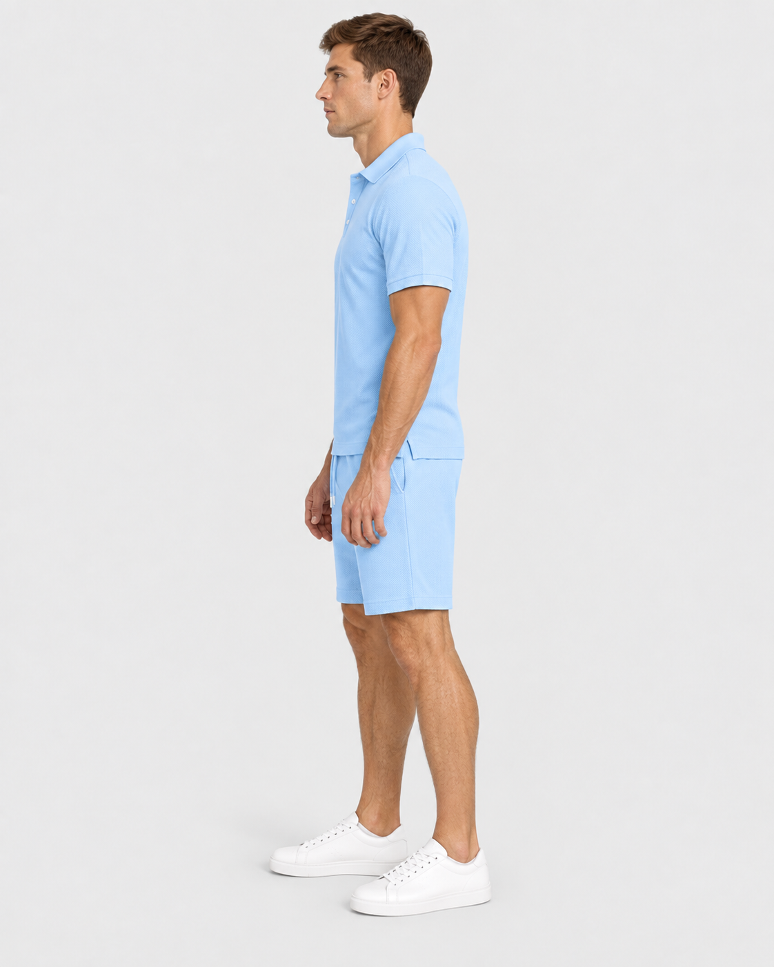 Marcus Men's 2-Piece Short-Sleeve Polo and Shorts Set