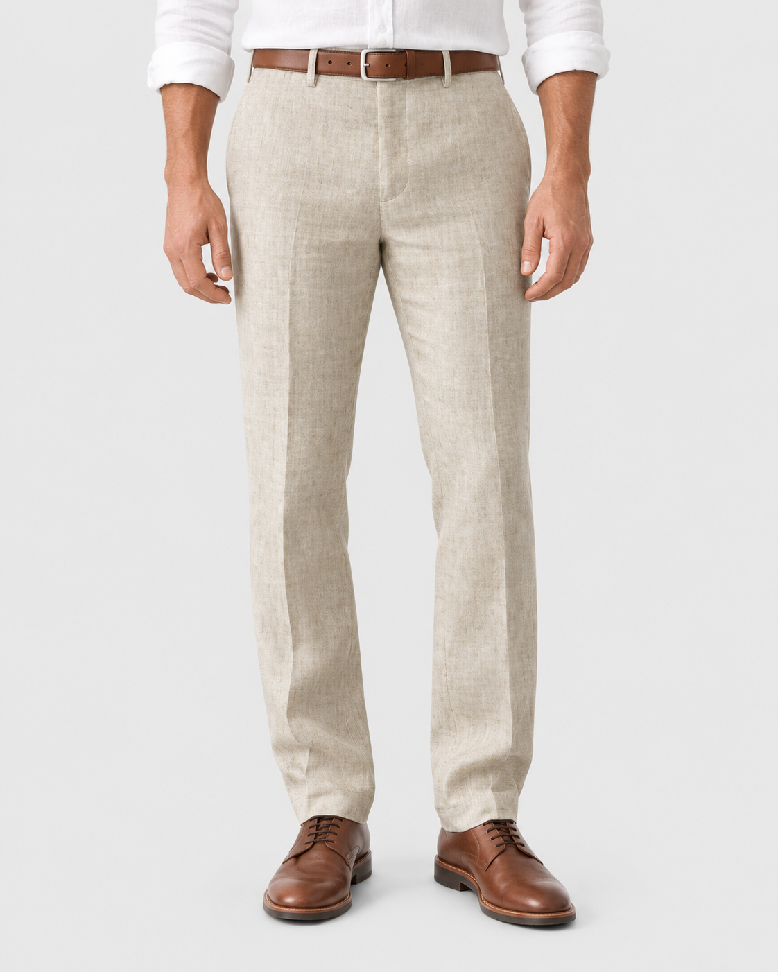 Tristan Men's Modern Fit Slim Stretch Casual Trousers
