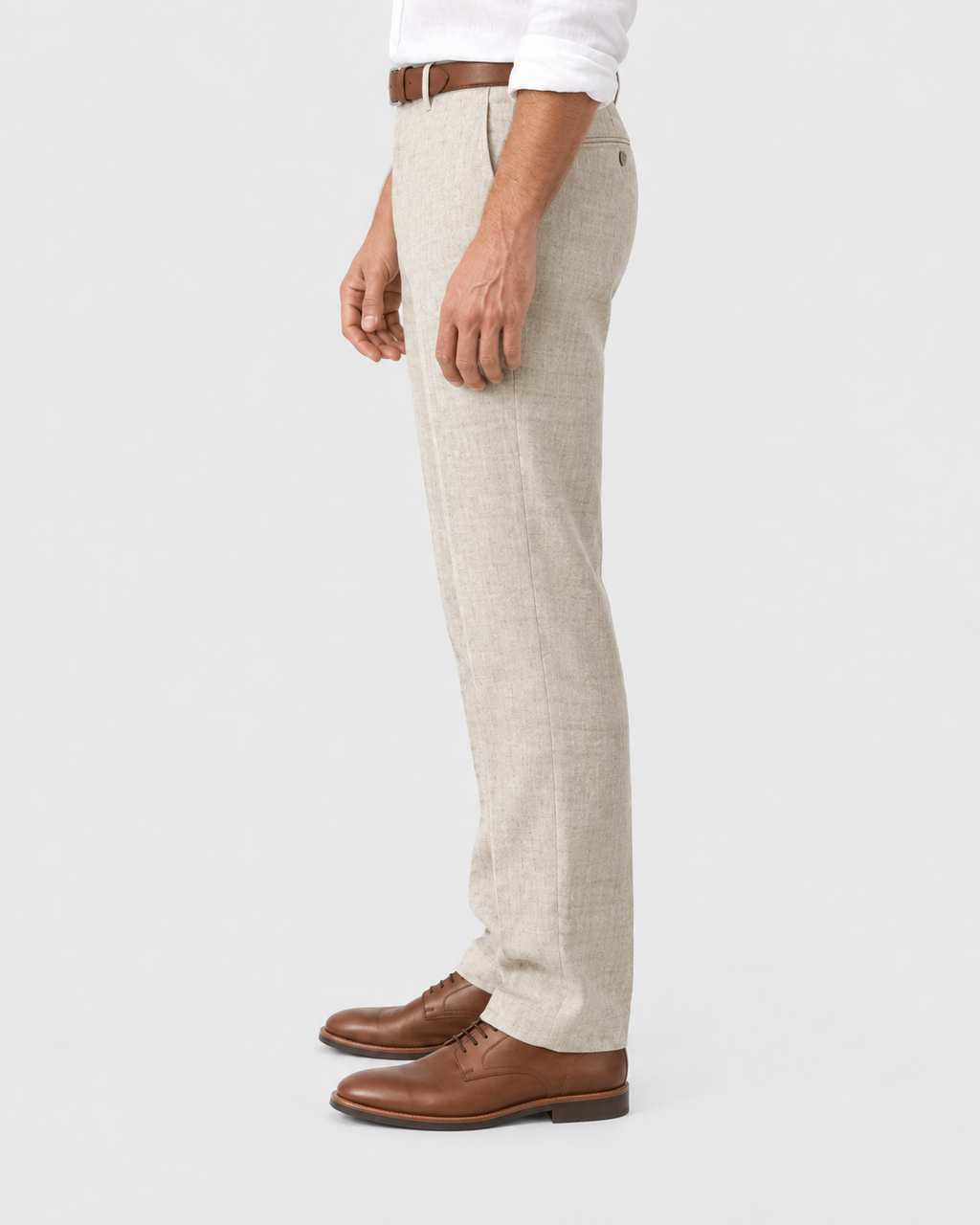 Tristan Men's Modern Fit Slim Stretch Casual Trousers