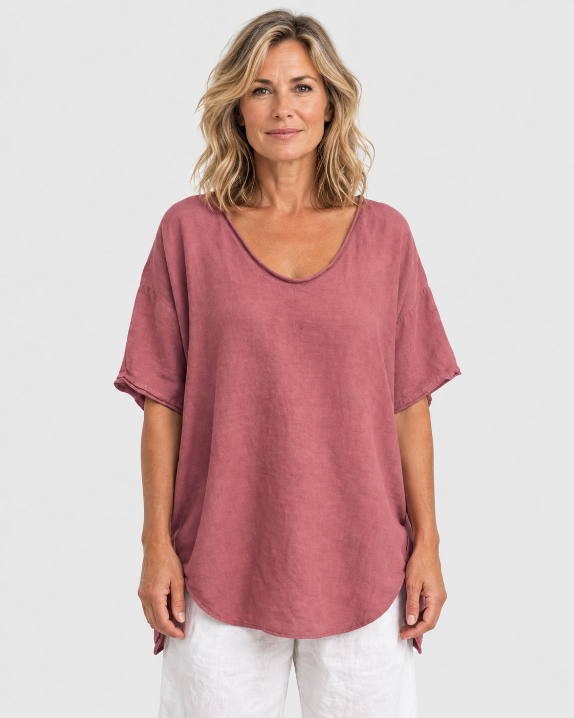 Isla Women's Comfortable Loose-Fit Casual Blouse