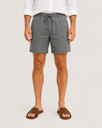 Leo Lightweight Linen Drawstring Summer Shorts