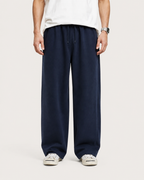 Ethan Men's Loose Fit Cotton Linen Drawstring Trousers