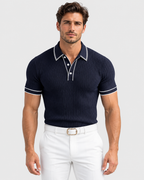 Oliver Colour-Blocked Short Sleeve Polo Shirt