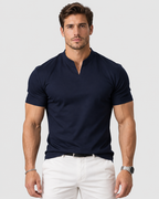 Julian Refined Structured Collar Polo Shirt