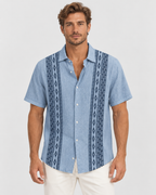 Oliver Vintage Geometric Short Sleeve Shirt