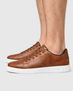 Ethan Streamlined Casual Leather Sneakers