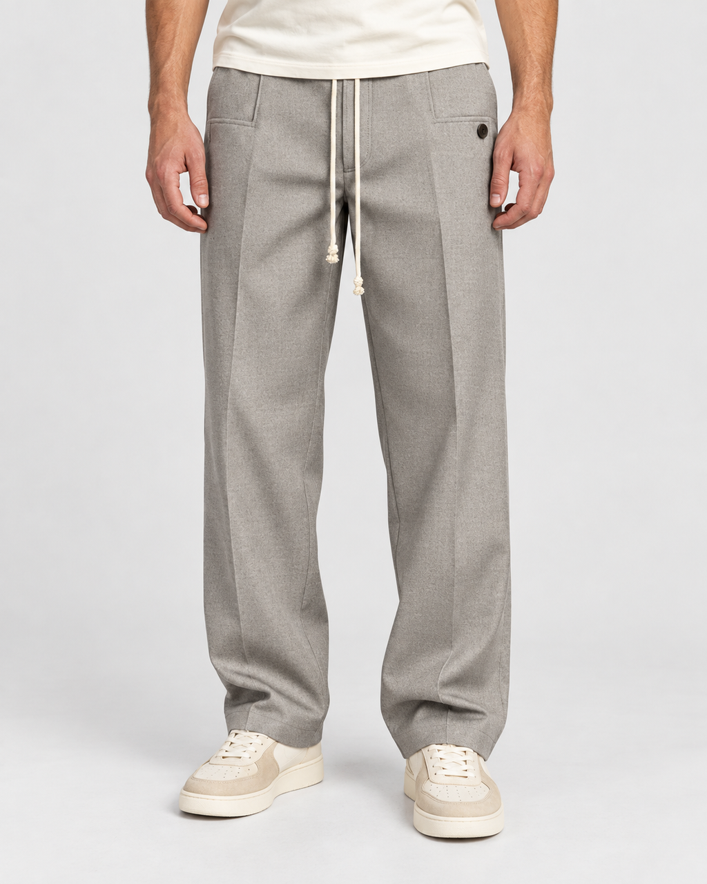 Caleb Essential Drawstring Comfort Trousers