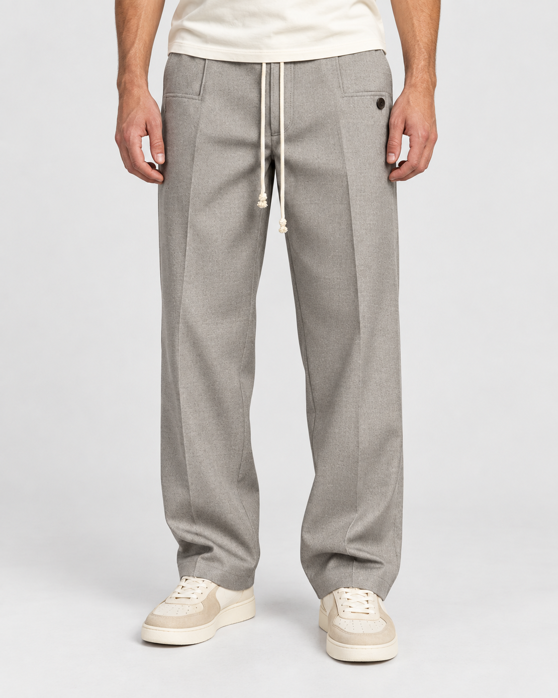 Caleb Essential Drawstring Comfort Trousers
