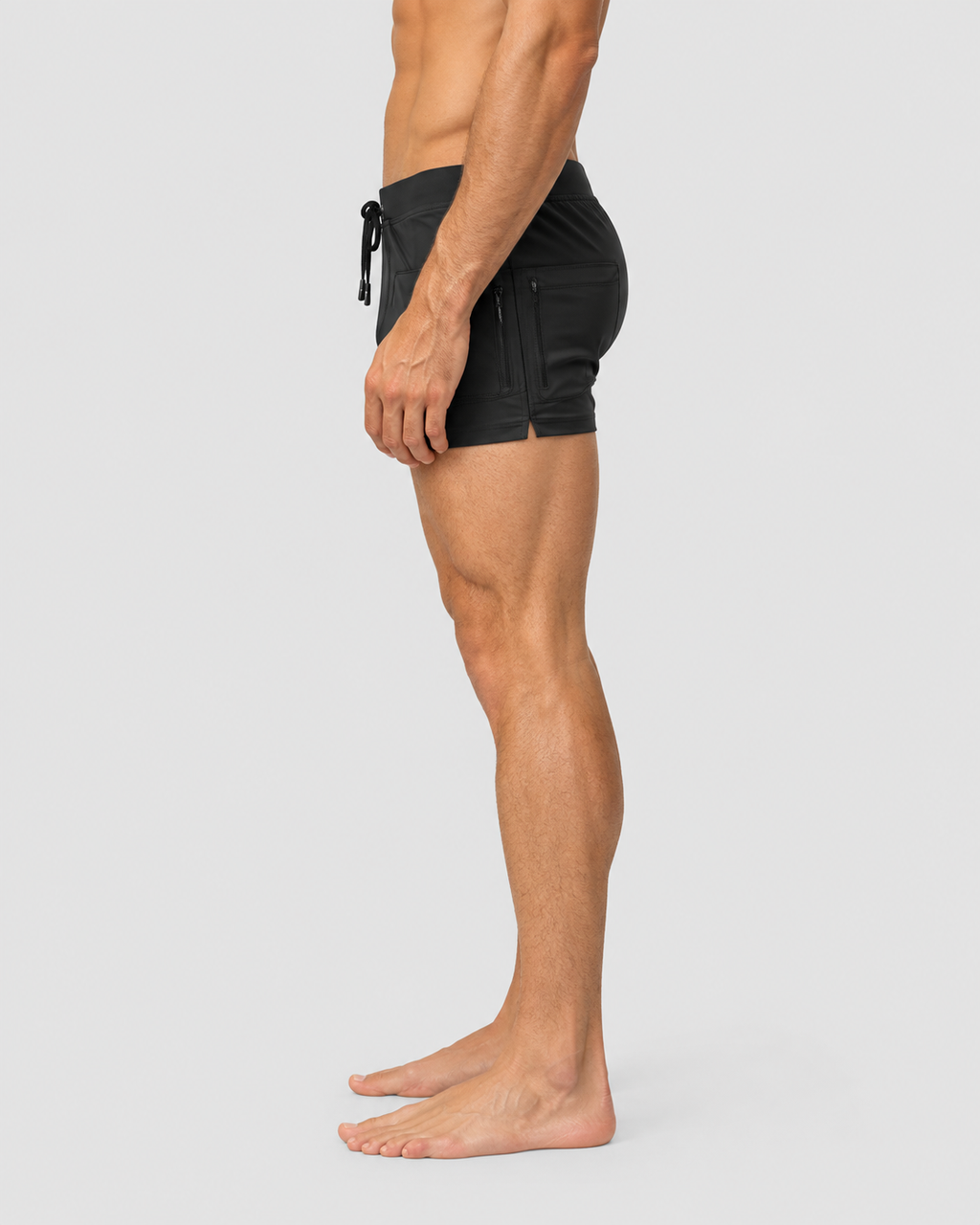 Kai Zipper Boxer Swim Trunks