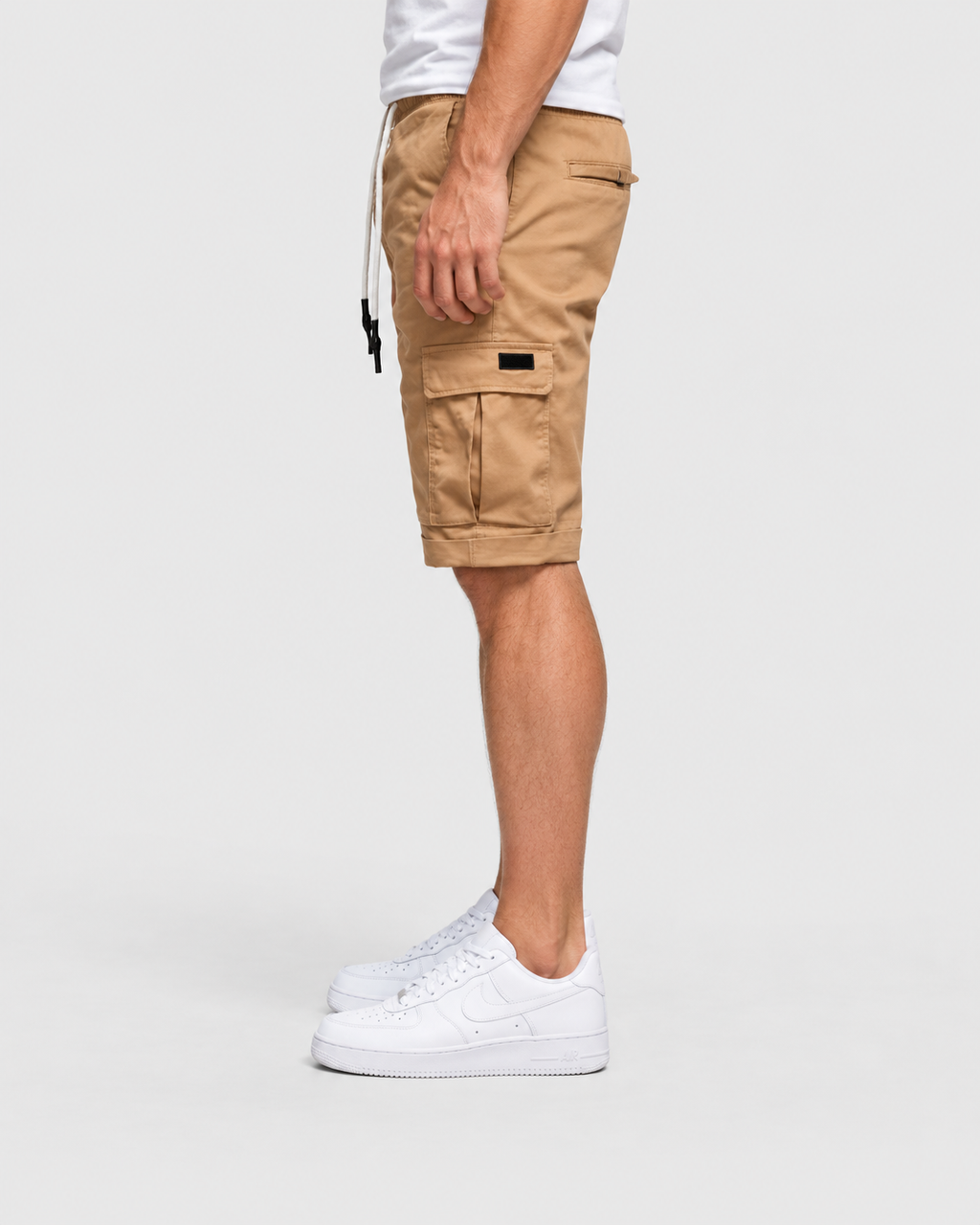 Flynn Casual Drawstring Utility Cargo Shorts