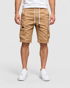 Flynn Casual Drawstring Utility Cargo Shorts